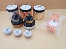 Cosmic shimmer gilding polish Pebeo gold flakes ETC (L37)