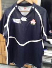 2011 Rugby World Cup Canterbury Japan Short Sleeve Alternate Shirt Size 2xl