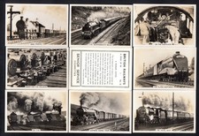 Pattreiouex Cigarette Cards - British Railways - complete set