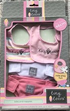 Tiny Tears Baby Doll - Bibs &