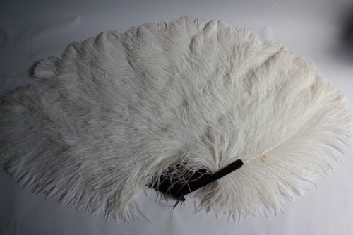Antique large fan with - fan,