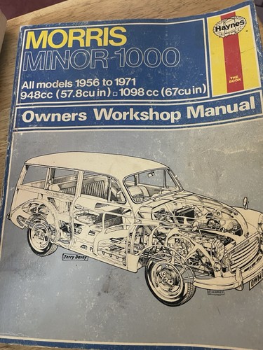 Hayne morris minor 1000 - hayne's,