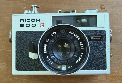 Vintage ricoh 500 35mm - ricoh, g
