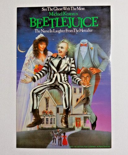 Beetlejuice poster movie - beetlejuice,