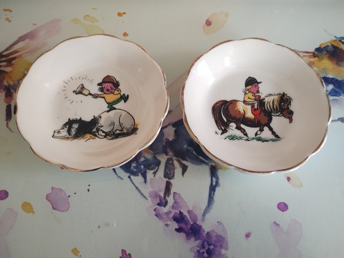 Thelwell pony trinket dish - pony,