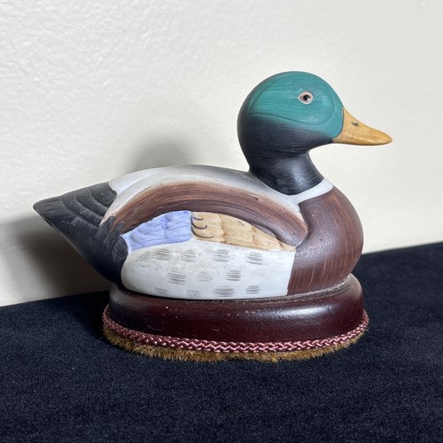 Vintage mallard duck - vintage,