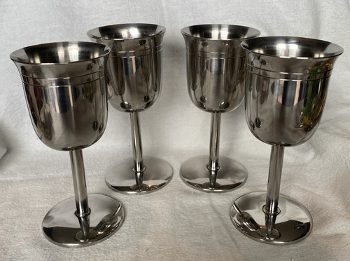 Vintage set four stainless - vintage,