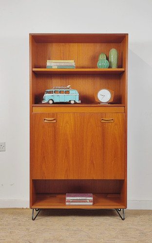 Vintage plan bookcase - vintage, g
