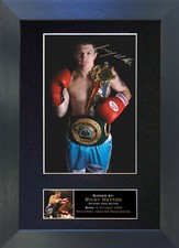 RICKY HATTON Signed Mounted Reproduction Autograph Photo Prints A4 52