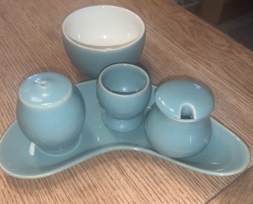Denby manor green condiment - denby,