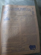 Leyton orient football - leyton,
