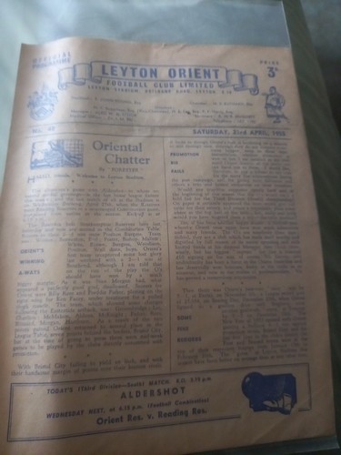 Leyton orient football - leyton,