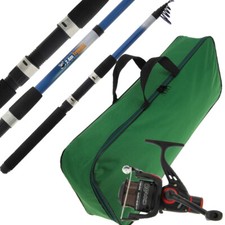 Travel Fishing Rod Reel & Case