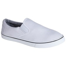 Mens Slip On Sneakers Canvas