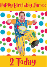 Mr Tumble Inspired Personalised Card Any Name Unofficial Birthday Christmas