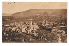 Porlock 1910 postmark postcard Somerset