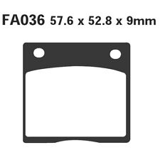 PAIR OF PADS EBC FA036 FOR