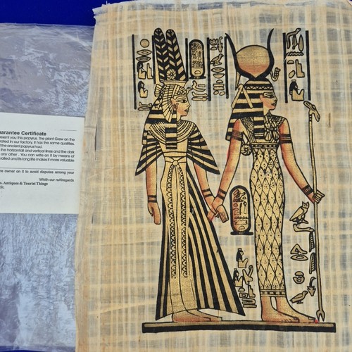 Egyptian papyrus isis - egyptian,