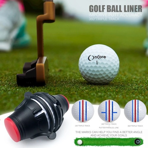 360 rotating golf ball liner - 360°,