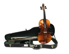SKYLARK MV-005 4/4 Size Acoustic Soprano Violin In Brown With Hard Case -C45