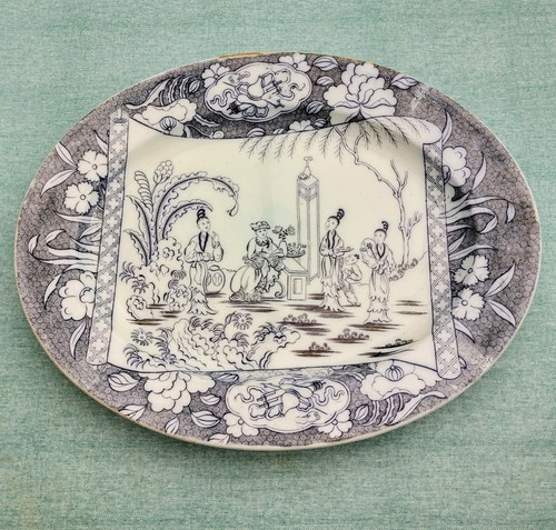 Antique ashworth ironstone - antique,