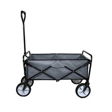 Monster Shop Foldable Garden Cart Pull Wagon Heavy Duty Customer Return UVG