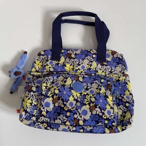 Kipling handbag blue yellow
