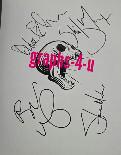 Garbage signed shirley manson - garbage,