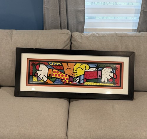 Romero britto the hug - romero, pop