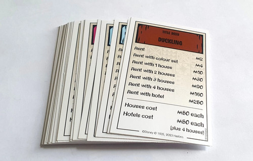 Full set monopoly - set,