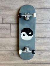 Yin Yang custom made skateboard