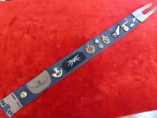 Original British WW2 Period Blue Stable 'Trophy' Belt