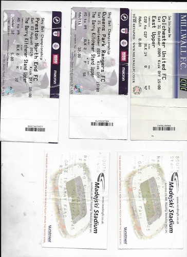 Ticket millwall v queens - millwall,