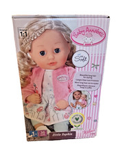 Baby Annabell LITTLE SOPHIA 36 cm Doll Long Blonde Hair  Blue Eyes NEW TOY 1 +