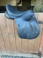 Cavaletti Collection GP 17" Saddle black Wide Saddle Good Condition