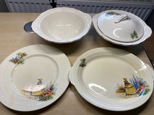 5 x VINTAGE Grindley Cream