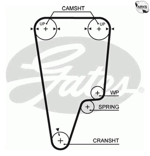 Gates timing belt - gates,
