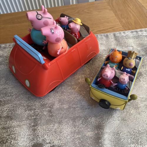 Peppa pig family music car - ,