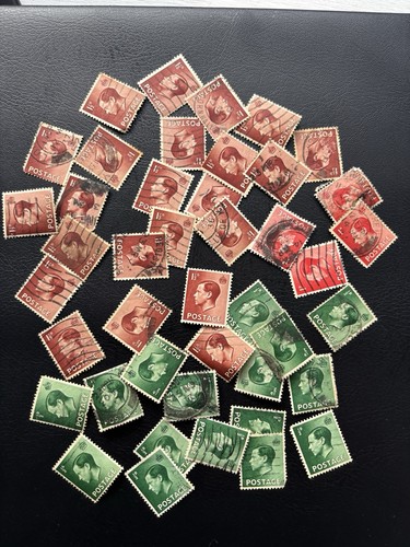 King edward viii used stamps - king,