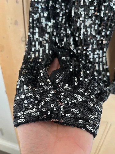 Harem sequin trousers zara - sequin,