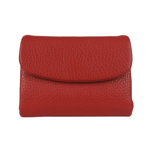 Unisex pebble leather wallet - pebble,