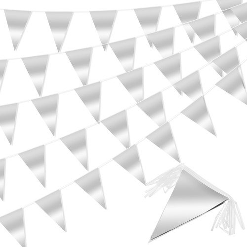 2pcs 8ft triangle pennant - 2pcs, 32.8ft
