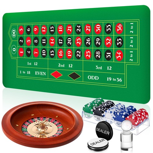 Lunmon roulette table set with - lunmon,