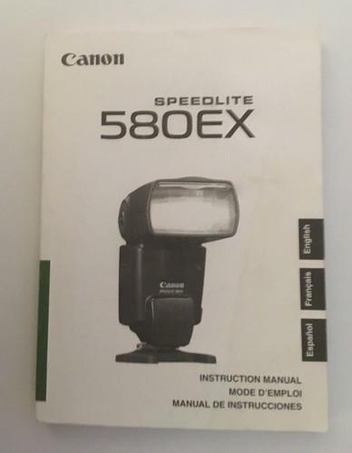 Genuine canon speedlite - genuine, 580ex