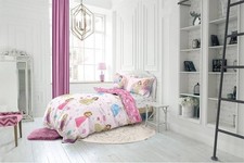 Disney Princess Cut Paper 100% Cotton 4-Pcs Bed Linen Set, Double