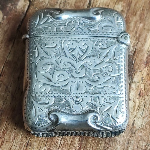 Antique vesta hallmarked - antique,