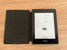 Amazon Kindle Paperwhite 10th generation 6Gb Wi-fi, with  Case & Box Bundle
