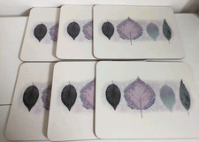 Set Of Six Portmeirion DUSK Placemats 