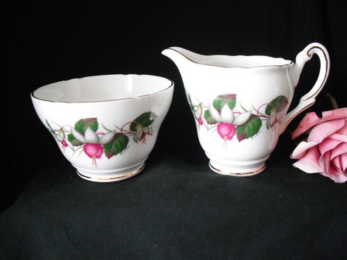 Vintage regency fuchsia design - vintage,