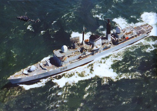 Hms glasgow hand finished - hms,